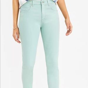 Loft Midrise Curvy Jeans Mint color - size 10/30